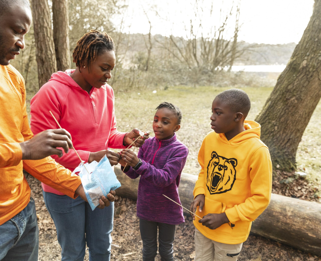 family-spending-time-together-woods